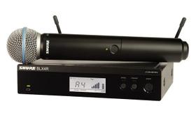 Microfone Sem Fio de Mão Shure BLX24RBR/B58 M15 Microfone Sem Fio de Mão Shure BLX24RBR/B58 M15