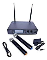 Microfone Sem Fio Devox Dulpo Uhf Dx580