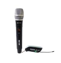Microfone Sem Fio Digital 25 Freq Receptor Livre Soundvoice