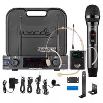 Microfone Sem Fio Digital Lyco Uhxpro-02Mhli Profissional