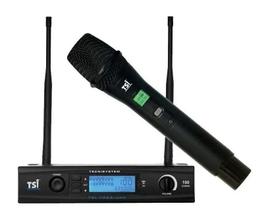 Microfone sem fio digital tsi-7099 uhf