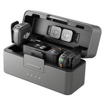 Microfone sem fio DJI Mic 3 (2 TX + 1 RX) com estojo de carregamento