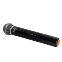 Microfone Sem Fio Duplo De Mão Turbo Eletronic TE-58