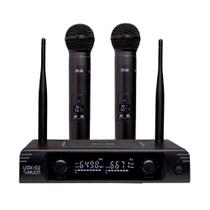 Microfone sem Fio Duplo Dylan UDX-02 MULTI Microfone sem Fio Duplo Dylan UDX-02 MULTI