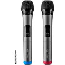 Microfone Sem Fio Duplo Entry E Receiver Pulse Pro Sp801