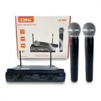 Microfone Sem Fio Duplo Hifi Dinâmico Profissional P10 XLR Palestra evento karaoke Microfone Sem Fio Duplo Hifi Dinâmico Profissional P10 XLR Palestra evento karaoke