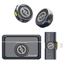 Microfone Sem Fio Duplo Hollyland Lark M2 Conector Lightning