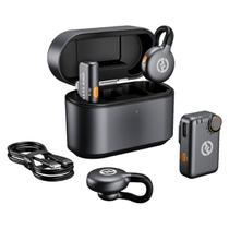Microfone Sem Fio Duplo Hollyland Lark M2s Combo Camera USB-C Lightning E P2 Microfone Sem Fio Duplo Hollyland Lark M2s Combo Camera USB-C Lightning E P2