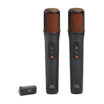Microfone Sem Fio Duplo JBL EasySing Mics com IA e Remoção Vocal em Tempo Real