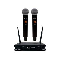 Microfone Sem Fio Duplo Kadosh KDSW-392M