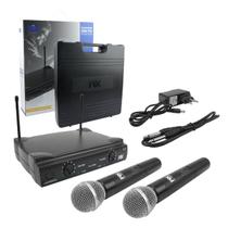 Microfone Sem Fio Duplo Músicos Igrejas Bandas Original