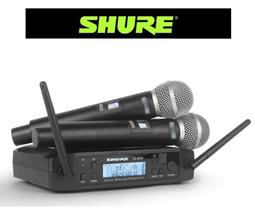 Microfone Sem Fio Duplo Profissional Glxd4 SHURE
