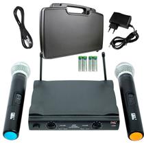 Microfone Sem Fio Duplo Profissional Jwl U-585 Uhf Microfone Sem Fio Duplo Profissional Jwl U-585 Uhf