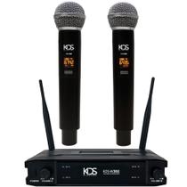 Microfone sem fio Duplo Profissional Kadosh KDS-W392M Microfone sem fio Duplo Profissional Kadosh KDS-W392M