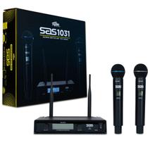 Microfone Sem Fio Duplo Santo Angelo SAS 1031