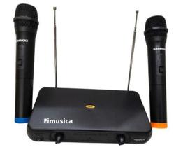 Microfone Sem Fio Duplo Soundvoice MM-150 SF