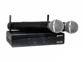 Microfone sem Fio Duplo UHF Lexsen XSL 502