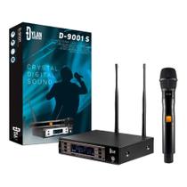 Microfone Sem Fio Dylan D9001s Uhf Digital 100 Canais Microfone Sem Fio Dylan D9001s Uhf Digital 100 Canais