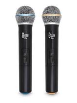 Microfone sem Fio Dylan DW602 Mão Duplo UHF