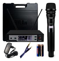 Microfone Sem Fio Dylan Qs-10 Uhf Digital Super Cardióide