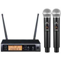 Microfone Sem Fio Harmonics HSF-200 Duplo F002