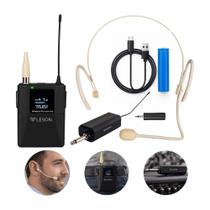 Microfone Sem Fio Headset Leson Party Voice com Receptor P10 Bluetooth Lives Eventos 2NS001CHB