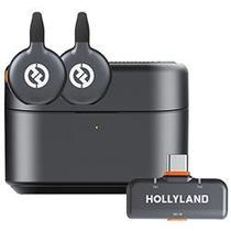 Microfone Sem Fio Hollyland Lark M2S Lavalier Duo USB-C Space Cinza 2 Canais Alta Qualidade Áudio Profissional Microfone Sem Fio Hollyland Lark M2S Lavalier Duo USB-C Space Cinza 2 Canais Alta Qualidade Áudio Profissional