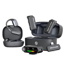 Microfone sem fio Hollyland Lark MAX 2 para iPhone/Android Microfone sem fio Hollyland Lark MAX 2 para iPhone/Android