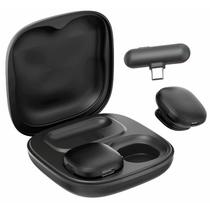 Microfone Sem Fio Hrebos ClipSound IF-315 Wireless Profissional para Celular Android Compatível com iPhone