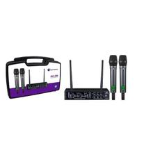 Microfone Sem Fio Hsf300 Duplo Microfone Sem Fio Hsf300 Duplo