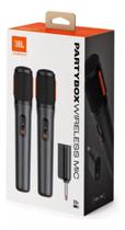Microfone Sem Fio Jbl Partybox Wireless - Kit Com 2