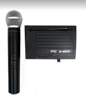 Microfone sem fio JWL U-8017 Profissional (Anatel)