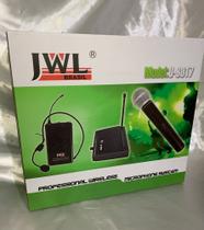 Microfone Sem Fio JWL U8017H