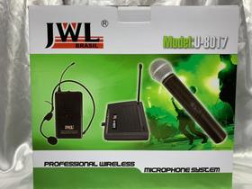 Microfone Sem Fio JWL U8017M