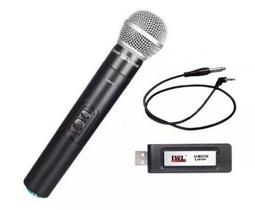 Microfone sem fio JWL UHF - USB U-8017X