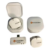 Microfone sem Fio K VLOG 2 WH - Kadosh Microfone sem Fio K VLOG 2 WH - Kadosh