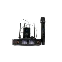 Microfone Sem fio Kadosh de Mão e Headset K502C