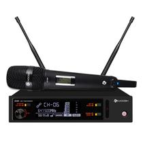 Microfone Sem Fio Kadosh K-1201m Dinâmico Cardióide Preto