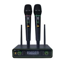 Microfone Sem Fio Kadosh K-422M UHF Duplo