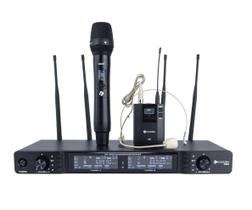 Microfone sem fio kadosh k 622c duplo mao/headset Microfone sem fio kadosh k 622c duplo mao/headset
