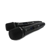 Microfone sem Fio Kadosh K522M Mao Duplo UHF