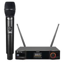 Microfone Sem Fio Kadosh Multi Frequencia Bastão K401m