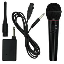 Microfone sem Fio Karaokê FM 600 Ohm Completo