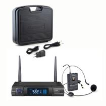 Microfone Sem Fio Karsect Ks248sh Single Headset Cardióide