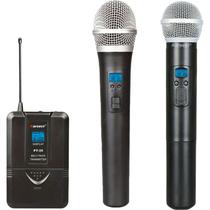 Microfone Sem Fio Karsect Wr 35 4 Kt88 Preto