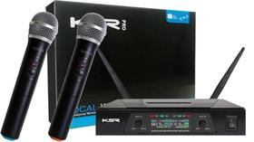 Microfone Sem Fio KSR KT02-M 2 Bastões