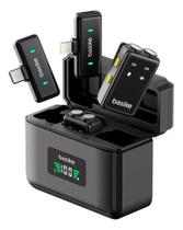 Microfone sem Fio - Lapela Com Redução De Ruído Cor Preto Versatil Microfone sem Fio - Lapela Com Redução De Ruído Cor Preto Versatil