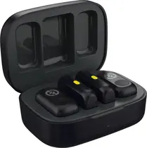 Microfone Sem Fio Lapela Hollyland Lark A1 Combo Profissional Cor Preto Microfone Sem Fio Lapela Hollyland Lark A1 Combo Profissional Cor Preto