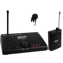 Microfone sem Fio Lapela MINI-III Preto Skp - SKP