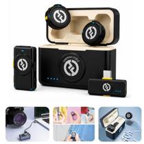 Microfone sem fio Lark M2 Mini Combo Usb-C Hollyland